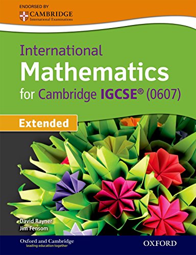 International Mathematics for Cambridge IGCSERG (9780198389187) by Rayner, David; Fensom, Jim