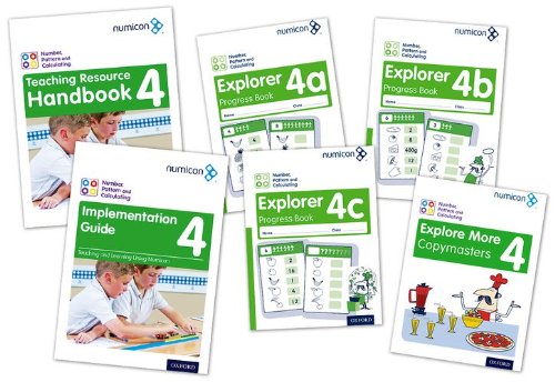 Stock image for Numicon: Number, Pattern and Calculating 4 Easy Buy Pack (Pack) for sale by Iridium_Books