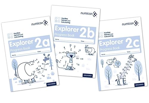 Stock image for Numicon Number, Pattern and Calculating. 2 Explorer Progress Book for sale by Blackwell's