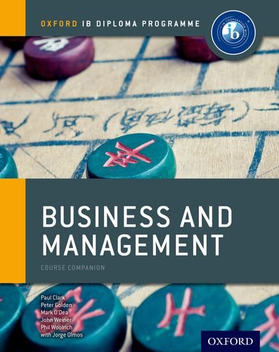 Beispielbild fr IB Business and Management: Course Book : Oxford IB Diploma Program zum Verkauf von Better World Books