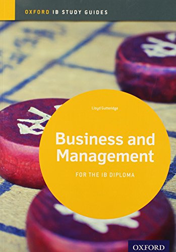 9780198390107: IB Business and Management Study Guide: Oxford IB Diploma Program