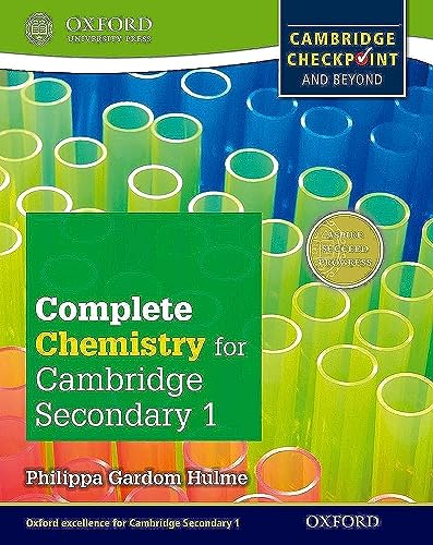 Imagen de archivo de Complete Chemistry for Cambridge Lower Secondary (First Edition): Cambridge Checkpoint and beyond (Complete Science for Cambridge Secondary 1) a la venta por WorldofBooks