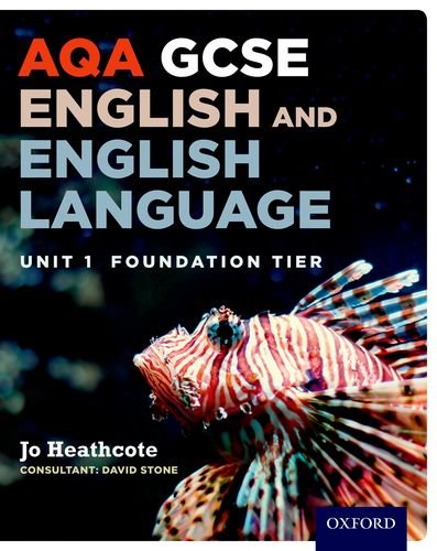 Imagen de archivo de AQA Unit 1 GCSE English & English Language Foundation Tier Student Book a la venta por WorldofBooks