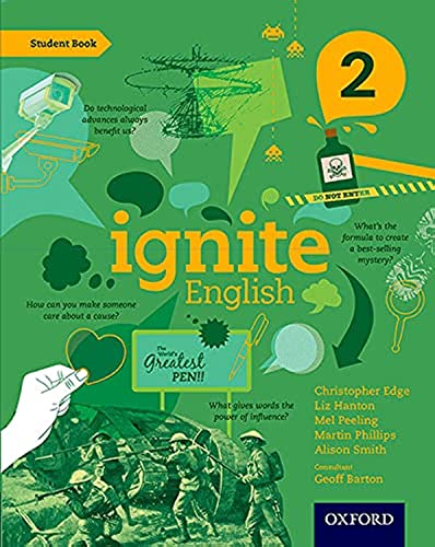 Stock image for Ignite English: Student Book 2 [Paperback] [Feb 06, 2014] Christopher Edge, Liz Hanton, Mel Peeling for sale by Ria Christie Collections