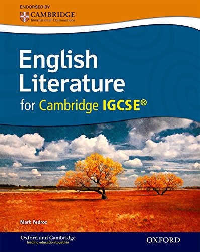 9780198393375: English literature for Cambridge IGCSE. Per le Scuole superiori. Con espansione online
