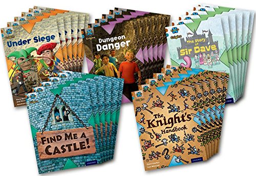 Stock image for Project X Origins: Brown Book Band, Oxford Level 9. Knights and Castles: Class Pack 30 (PACK) for sale by Iridium_Books