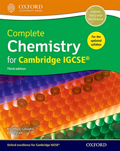9780198399148: Complete Chemistry for Cambridge IGCSE® [Lingua inglese]: Third Edition