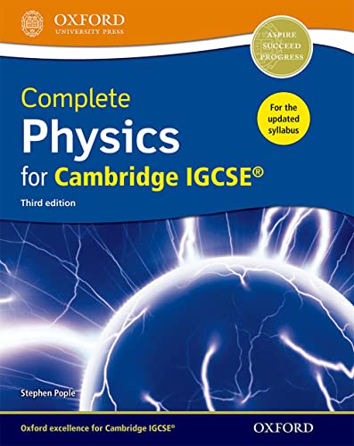 9780198399179: Complete Physics for Cambridge IGCSE: Student book (Third Edition) (CAIE complete physics science) - 9780198399179