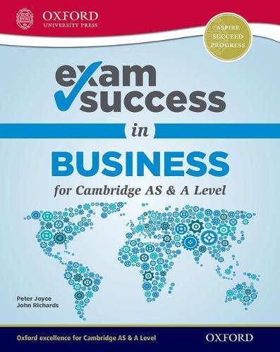Beispielbild fr Exam Success in Business for Cambridge AS &amp; A Level zum Verkauf von Blackwell's