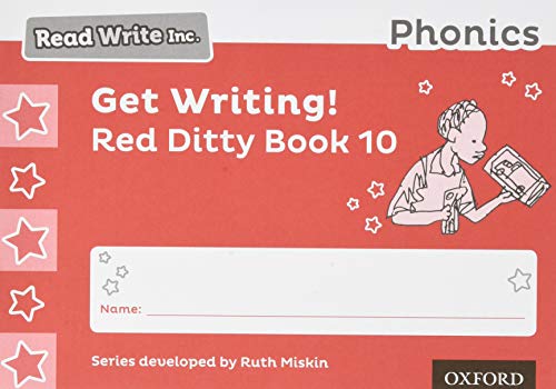 9780198414360: Read Write Inc - Phonics Get Writing! Red Ditty Book 10 Pack of 10 (NC READ WRITE INC - PHONICS) - 9780198414360