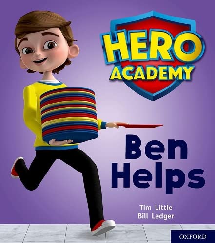 Stock image for Hero Academy: Oxford Level 1+, Pink Book Band: Ben Helps for sale by AwesomeBooks