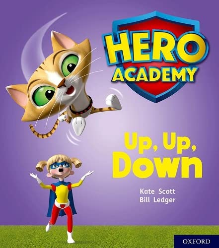 Stock image for Hero Academy: Oxford Level 4, Light Blue Book Band: Up, Up, Down for sale by WorldofBooks
