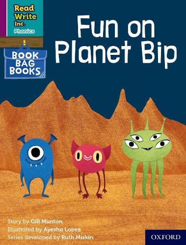Stock image for Read Write Inc. Phonics: Fun on Planet Bip (Purple Set 2 Book Bag Book 5) for sale by Blackwell's