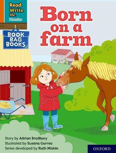 Stock image for Read Write Inc. Phonics: Born on a Farm (Orange Set 4 Book Bag Book 8) for sale by Blackwell's