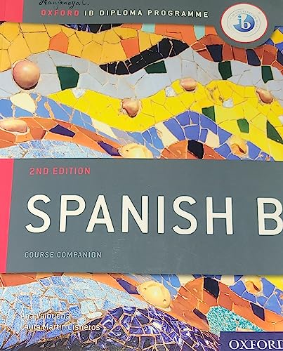 Imagen de archivo de Spanish B Course Companion a la venta por TextbookRush