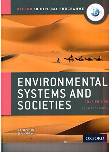 Imagen de archivo de IB COURSE BOOK:ENVIRONMENTAL SYSTEMS 2/E a la venta por Books Puddle