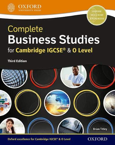 Beispielbild fr Complete Business Studies for Cambridge IGCSE (R) and O Level (Third Edition) (eng) zum Verkauf von Brook Bookstore