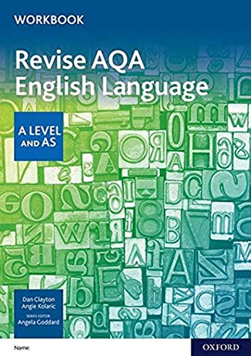 Stock image for AQA A Level English Language: AQA A Level English Language Revision Workbook for sale by AwesomeBooks