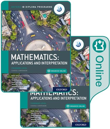 Beispielbild fr Oxford IB Diploma Programme: IB Mathematics: applications and interpretation, Standard Level, Print and Enhanced Online Course Book Pack: Applications . Standard Level, Course Companion. zum Verkauf von INGARDIO