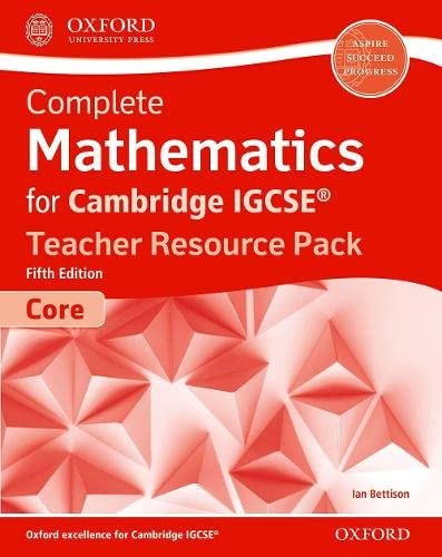 Stock image for Complete Mathematics for Cambridge IGCSE? Teacher Resource Pack (Core) for sale by Reuseabook