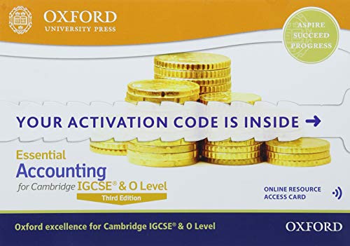 Beispielbild fr Essential Accounting for Cambridge IGCSE & O Level: Online Student Book zum Verkauf von Revaluation Books