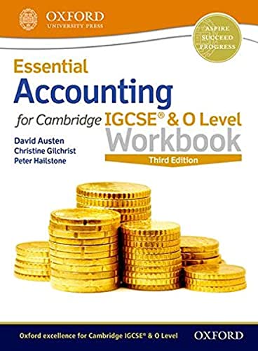 9780198428312: Cambridge IGCSE. Essential accounting. Workbook Per le Scuole superiori. Con espansione online (Essential Commerce for Cambridge IGCSE & O Level)
