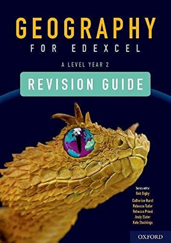 Beispielbild fr Geography for Edexcel A Level Year 2 Revision Guide zum Verkauf von AwesomeBooks