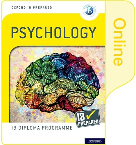 Stock image for Oxford IB Diploma Programme IB Prepared: Psychology (Online) for sale by Ergodebooks