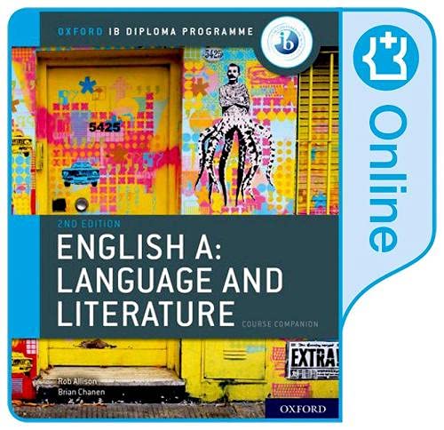Stock image for IB English A: Language and Literature Online Course Book for sale by Monster Bookshop