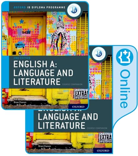 Imagen de archivo de IB English A: Language and Literature Print and Online Course Book Pack a la venta por Monster Bookshop