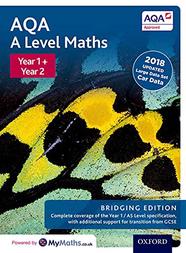 Imagen de archivo de AQA A Level Maths: A Level: Year 1 and 2 Combined Student Book: Bridging Edition a la venta por Revaluation Books