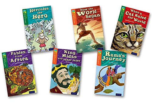 Stock image for Oxford Reading Tree TreeTops Myths and Legends: Levels 12 and 13: Pack of 6 for sale by Revaluation Books