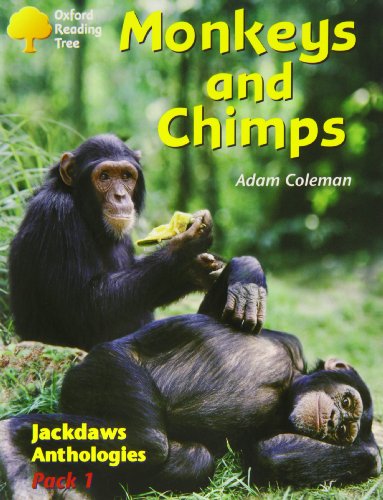 Imagen de archivo de Oxford Reading Tree: Stages 8-11: Jackdaws: Monkeys and Chimps (Pack 1) a la venta por Greener Books