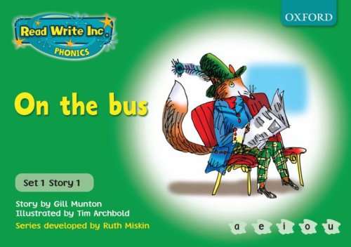 Imagen de archivo de Read Write Inc. Phonics: Green Set 1 Storybooks: On the Bus a la venta por MusicMagpie