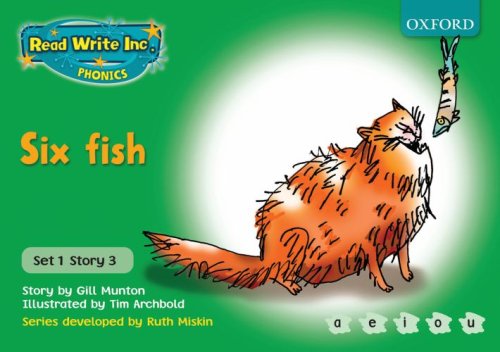 Imagen de archivo de Read Write Inc. Phonics: Green Set 1 Storybooks. Six Fish a la venta por WorldofBooks