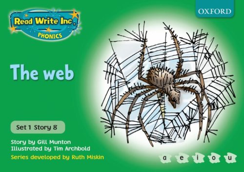 Stock image for Read Write Inc. Phonics: Green Set 1 Storybooks. The Web for sale by WorldofBooks