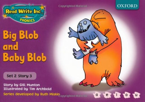 Stock image for Read Write Inc. Phonics: Purple Set 2 Storybooks. Big Blob and Baby Blob for sale by WorldofBooks