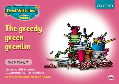 Imagen de archivo de Read Write Inc. Phonics: Pink Set 3 Storybooks: The Greedy Green Gremlin a la venta por MusicMagpie