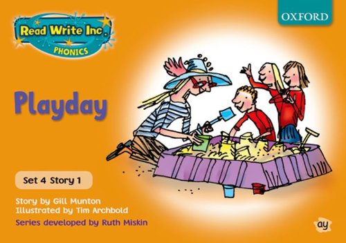 Stock image for Read Write Inc. Phonics: Orange Set 4 Storybooks: Playday for sale by Ergodebooks