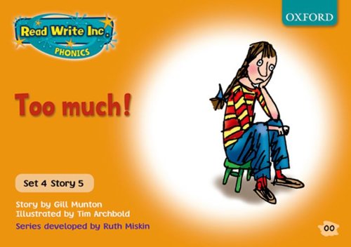 9780198461777: Read Write Inc. Phonics: Orange Set 4 Storybooks: Too Much!