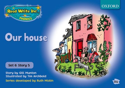 Imagen de archivo de Read Write Inc. Phonics: Blue Set 6 Storybooks. Our House a la venta por WorldofBooks