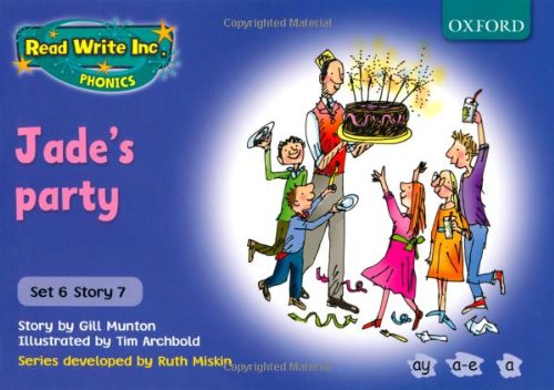 Stock image for Read Write Inc. Phonics: Blue Set 6 Storybooks: Jade's Party for sale by MusicMagpie