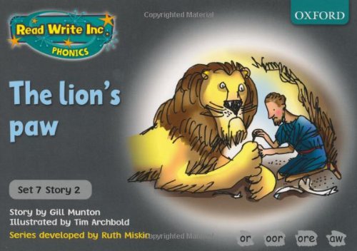 Stock image for Read Write Inc. Phonics: Grey Set 7 Storybooks. The Lion's Paw for sale by WorldofBooks