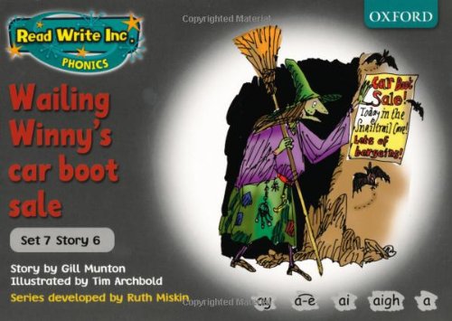 Imagen de archivo de Read Write Inc. Phonics: Grey Set 7 Storybooks: Wailing Winny's Car Boot Sale a la venta por MusicMagpie