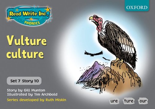 Stock image for Read Write Inc. Phonics: Grey Set 7 Storybooks. Vulture Culture for sale by WorldofBooks