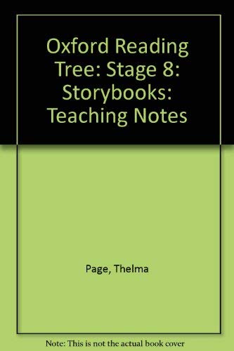 Imagen de archivo de Oxford Reading Tree: Stage 8: Storybooks: Teaching Notes a la venta por MusicMagpie