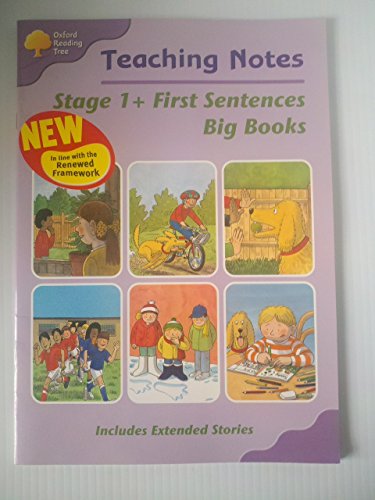 Oxford Reading Tree: Stage 1+: First Sentences: Big Book Teaching Notes (9780198466420) by Mackill, Mary; Page, Thelma; Miles, Liz; Howell, Gill; Mayo, Pam