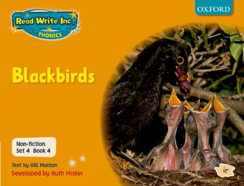 Stock image for Read Write Inc. Phonics: Non-fiction Set 4 (Orange). Blackbirds - Book 4 (Paperback) for sale by Iridium_Books