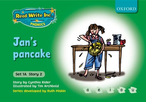 9780198468448: Read Write Inc. Phonics: Fiction Set 1A (Green): Jan's Pancake