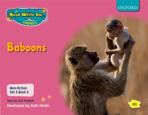 Stock image for Read Write Inc. Phonics: Non-fiction Set 3 (Pink): Baboons for sale by MusicMagpie